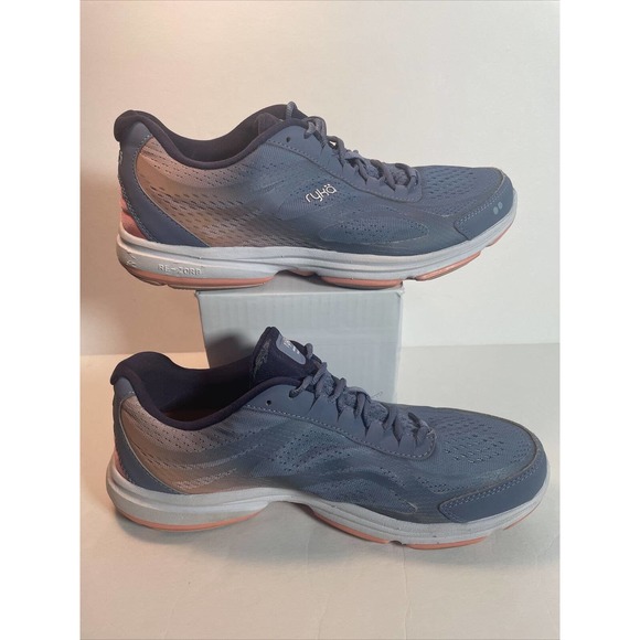 RYKA Devotion Plus 2 Walking Athletic Shoes Tempest Blue Coral US 11M EUR 41 - Picture 2 of 11